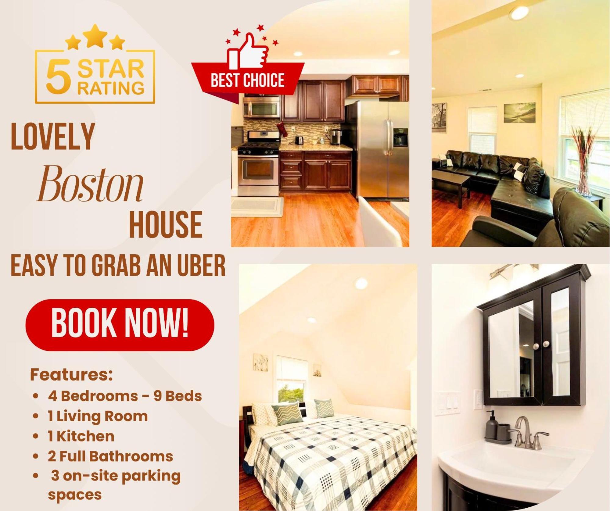 988 - 4Br Boston - Cozy Getaway Near Boston Common Daire Dış mekan fotoğraf